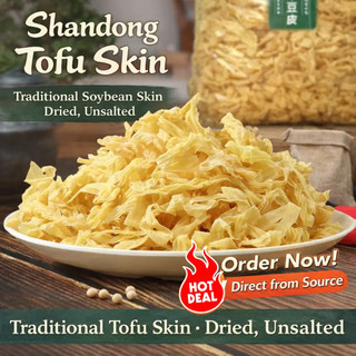 1KG Japanese Dried Tofu Skin, Made From Natural Soybean, Eating HOTPOT on a RAINY day, Stir-fry