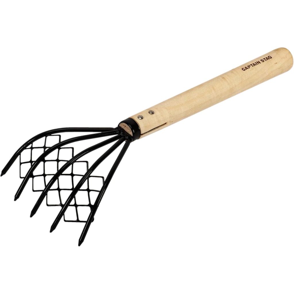 Captain Stag Outdoor Clam Rake Multi-Purpose Net Rake UX-2654/UX-2655