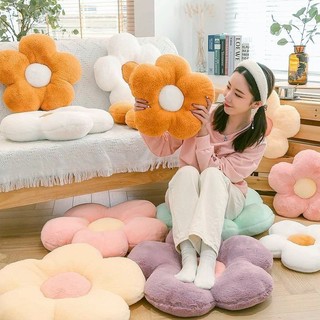Aesthetic Pillow Flower Cushion Sofa PP Cotton Plush Pillow Soft Seat Chair