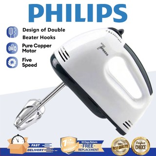 PHILIPS Multifunctional Ultra Power Mixer Kitchen Cooking Tools Dough Hand Mixer Electric Egg Beater