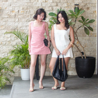 DEVI DRESS BASIC SQUARENECK DRESS — BF CLOTHING