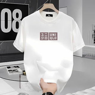 ✧✧COD✧✧Men's 100% cotton T-shirt - Simple UNIQLO style - Versatile basic casual piece