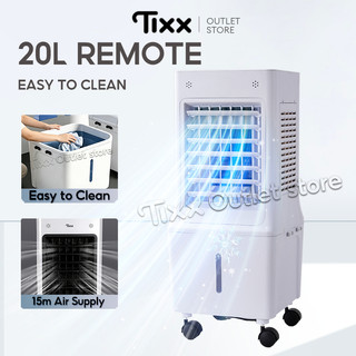 Tixx 20L Air Cooler Fan Inverter 55% Energy Saving  With 3 Side 99%HEPA Filter 20L Water Tank