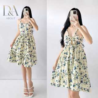 Two Way Casual Spaghetti Strap Wear Comfort Sleeveless Dress   | DA&ABOUT THE FIT (Lindsay)