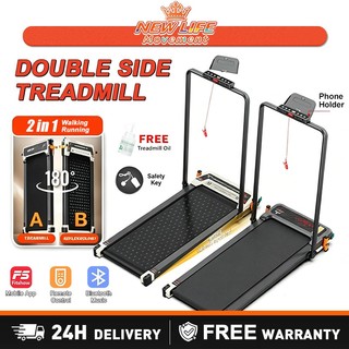 【FREE GIFT】3.8HP Electric treadmill Exercise Portable Treadmill 1-18KM/H Foldable Treadmill
