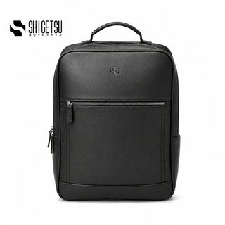 Shigetsu MEGURO Leather Backpack Leather Backpack for School Bag Office Bag Casual  Mens Bagpack