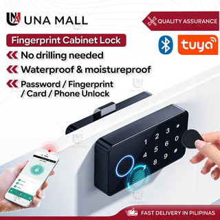 Fingerprint cabinet Lock Drawer Lock Tuya APP Fingerprint Password IC Card Stainless Steel for Home