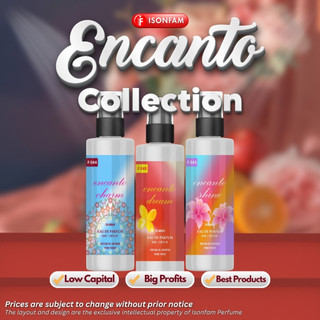 ISONFAM Canto Collection | Long Lasting Oil-Based Perfume | Signature Scent for Women 85ml 60ml