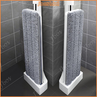 Jbos Flat Mop Free Hand Washing 42cm Mop 360 Rotating Lengthen Squeeze Mop Microfiber Floor Cleaning