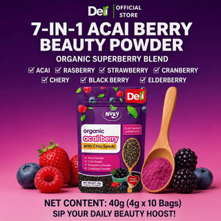 Acai Berry Juice with Chia Seeds – Deli Food Healthy [ Buy 2 Get 2 +Gift ] 40 Sachets