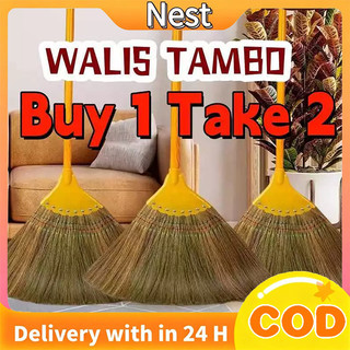 NEST Durable Walis Tambo Broom Buy 1 Take 1 Handmade Detachable Floor Sweeper For Home Cleaning
