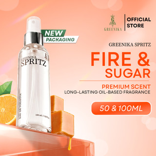 [ SPRITZ PERFUME FOR WOMEN - FIRE & SUGAR ] Greenika Spritz Perfume Sweet Elegant Long Lasting Spray