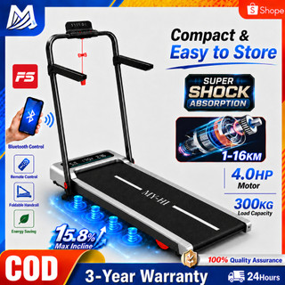 Walking Pad 16KM Electric Treadmill Foldable  Portable  Threadmill With Incline Home