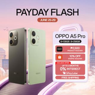 [3 Months 0% SPayLater] OPPO A5 Pro 5G | 8GB+8GB RAM Expansion | IP69 Water&Dust Resistance