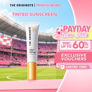 The Originote Tone Up Tinted Sunscreen SPF 40 PA+++ - Tinted Coverage Sun Protection Face UV Protect