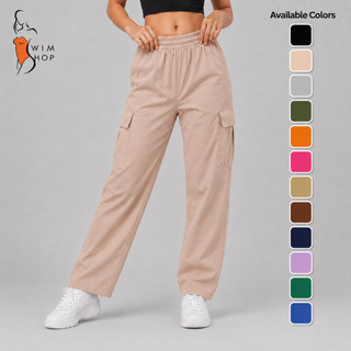 SS SHIRLEY CARGO Jogger Pants With Side Pocket