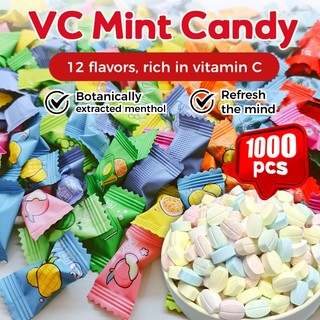 Mint Candy Sugar Free Assorted Fruit Sweet Flavor Candy ,Kisses,Fresh breath,cool and refreshing