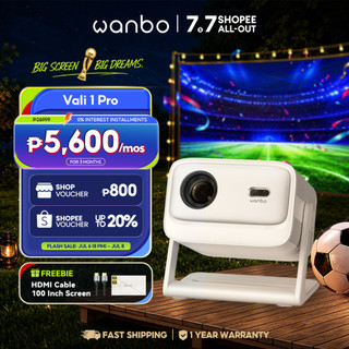 Wanbo Vali 1 Pro Smart Projector 4K Google TV 14 Dolby Audio MEMC HDR10 ASA3.0 Image Home Cinema
