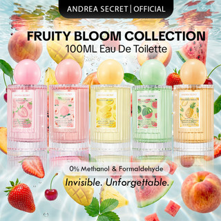 【NEW】Andrea Secret Fruity Bloom Collection 100 ML | Women's Scent | Eau De Toilette | Long Lasting