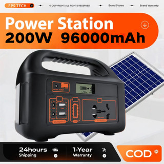 Power Station 200W 96000mAh Super Fast Charging for High Wattage Devices Outdoor Emergency