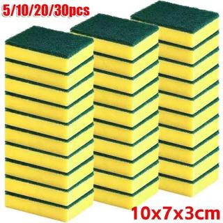 [BUY 10 TAKE 10] Large quantities NICE Dishwashing SpongeMagic Wipe Kitchen Double Sided Cleaning Sp