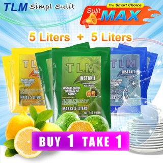 BUY 1 TAKE 1 Offer TLM Instakit DIY Dishwashing Liquid-5L  Kalamansi/Lemon/Antibac Grease-Free