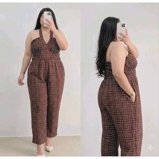 MC Small-2xL Plaquita Two Way Jumpsuit Plus Size Casual Crepe Fabric Womenswear By Munda Clothing