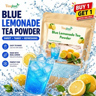 BUY 1 FREE 1| Blue Lemonade Tea Powder Drink Mix | Refreshing Icy Blue Drink, Instant Summer Drink