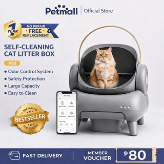 Super Large Cat Litter Box Automatic Deodorization for tofu & bentonite Litter Closed Detachable