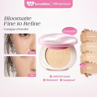 barenbliss BNB Bloomatte Fine to Refine Compact Powder | Matte Finish Compact Powder