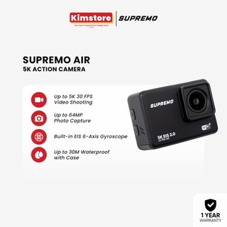 Supremo Air 5K Action Camera