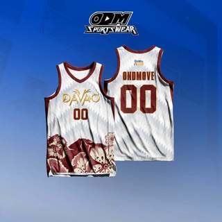 DAVAO REGION WHITE 2026 PALARONG PAMBANSA JERSEY