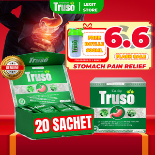 ✓NO.1 CHOICE✓TRUSO Stomach Herbal Tea for Acid Reflux & Heartburn Daily Care 20 Sachets
