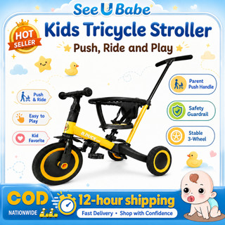 Bike for kids boy Stroller bike for kids girl 3in1 Bicycle Push Bike for Toddler kid for 1-5 years