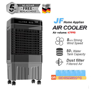 JF Air Cooler Fan 50/60L Air Conditioner Inverter  Telecontrol/Button Two Version, with HEPA Filter