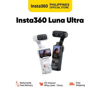 Insta360 Luna Ultra Series | 8K Leica Dual Lens | 1-Inch Sensor | 12X Zoom | Multiple Bundles