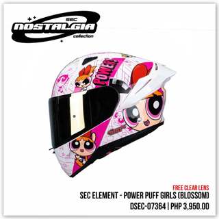 SEC ELEMENT MODULAR HELMET - POWER PUFF GIRLS