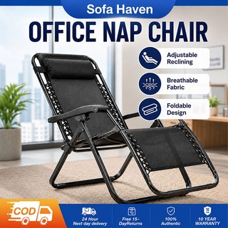 Folding Chair Beach Chair Heavy Duty Foldable Reclining Chair Adjustable Portable Camping Chair