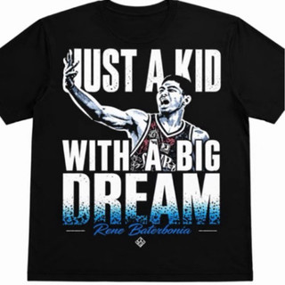 JUST A KID WITH A BIG DREAM Rene B Back To Back Print High-quality Tshirt