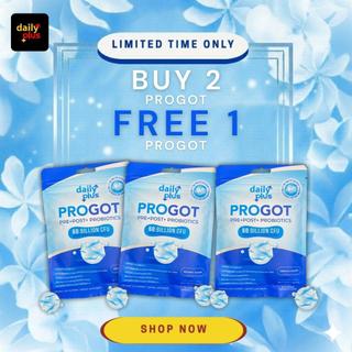 Daily Plus [Buy 2 PRE + POST + PROBIOTICS 60 Billion Daily Plus PROGOT + Get 1 Free PRE + POST + PRO