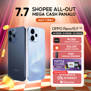 [3 Months 0% SPayLater] OPPO Reno15 F 5G | 50MP Ultra Wide Selfie Camera | Static Photo Popout
