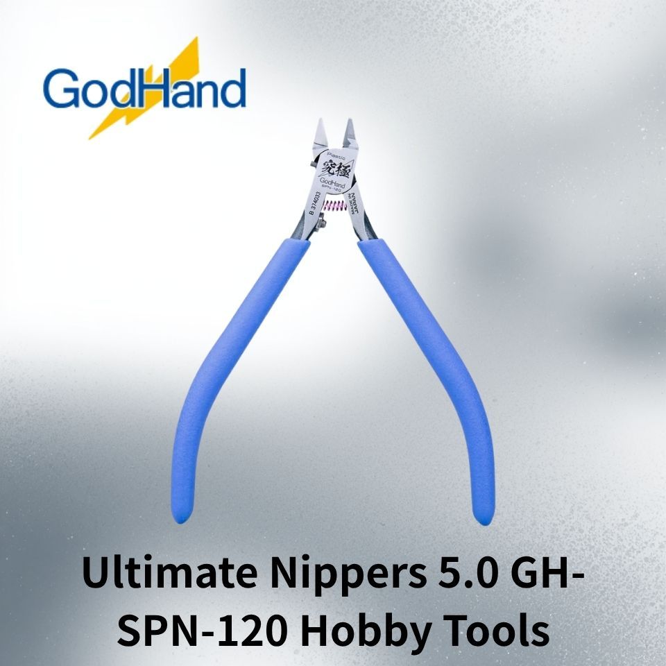GodHand Ultimate Nipper 5.0 GH-SPN-120 Precision Plastic Model Cutter Made in Japan