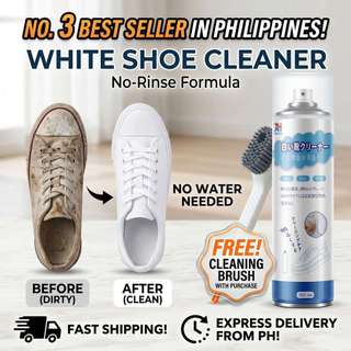 360ML White Shoe Cleaner Shoe Cleaning Foam Spray Sneaker Cleaner Spray Shoe Stain Remover