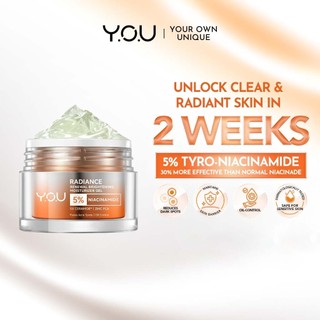 Y.O.U Radiance Renewal Brightening Moisturizer Gel 30g | Improves All Dark Spots