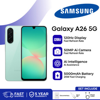 Samsung Galaxy A25/A26 5G 8GB+256GB Smartphone | 5000mAh | 6.7-inch Actual display | 100% AUTHENTIC