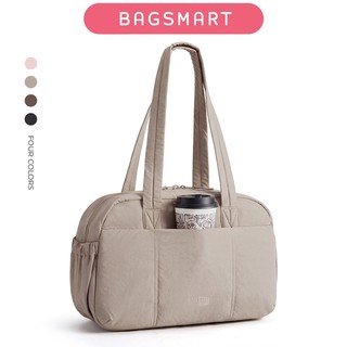 BAGSMART 14 Inch Laptop Tote Bag Leisure Travel Shouldbag Lightweight Handbag Gym Bag