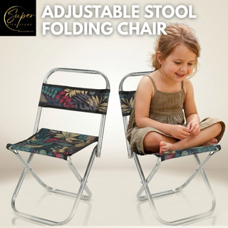 【SLS】Kids Chair Folding Chair for Camping Chair, Beach and Fishing Outdoor Folding Stool chair