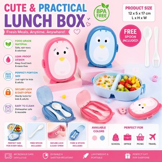 Double layer Bento Box Leakproof Lunch Boxes Set Airtight Food Storage Containers Refrigerato
