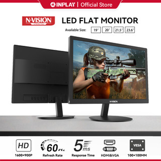 Nvision 19/20/21.5 Inch Led Monitor HD 900P / FHD 1080P 60HZ Monitor For PC Computer Laptop N200HD