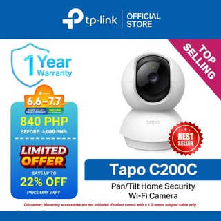 TP-Link Official Store | Tapo C200C | Indoor | Security CCTV Camera | Mic & Speaker | SD Card | IP